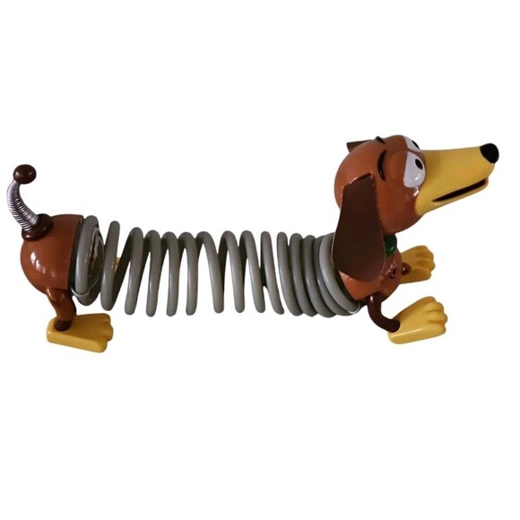 Disney Pixar Toy Story Slinky Dog Light Up Stretch Pup Light Show FlashingAction - Picture 5 of 9